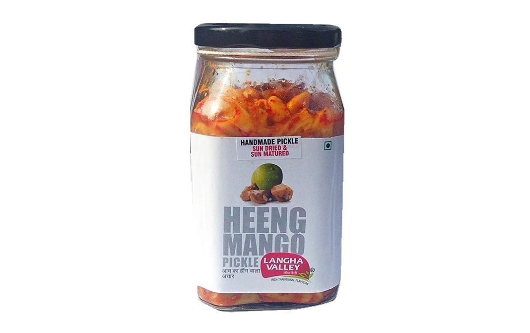 Langha Valley Heeng Mango Pickle    Glass Jar  250 grams